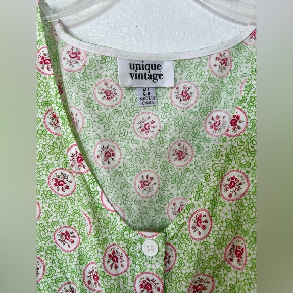 Unique Vintage style pinup Retro Dress size medium - Picture 3 of 8